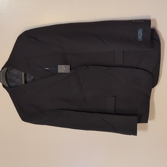 Pronto Uomo Black Suit Coat - NEW - Picture 1 of 6